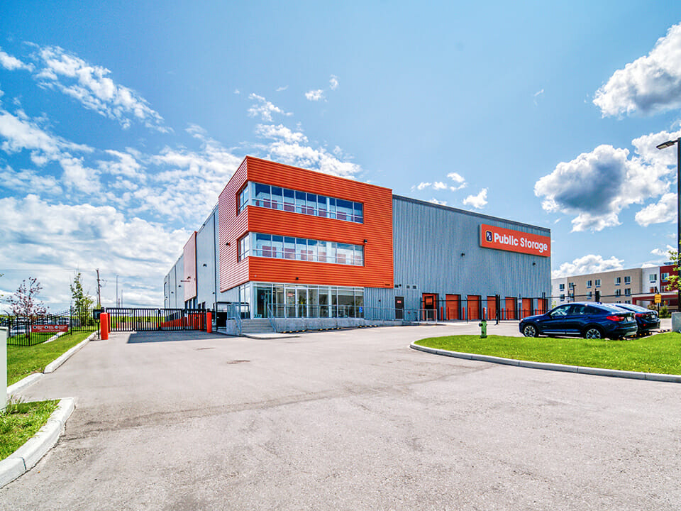 Public Storage Airdrie front entrance